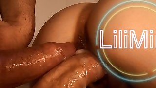 Lilimini - Double vaginale avec éjac et masque Covid