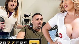 Brazzers - Extra thicc Nurse Savannah Bond gets pounded